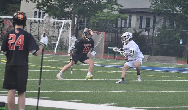 Will Stupart 16 in the quarterfinal game against Croton Harmon